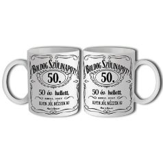 Bögre 300ml, Boldog szülinapot 50 New B184