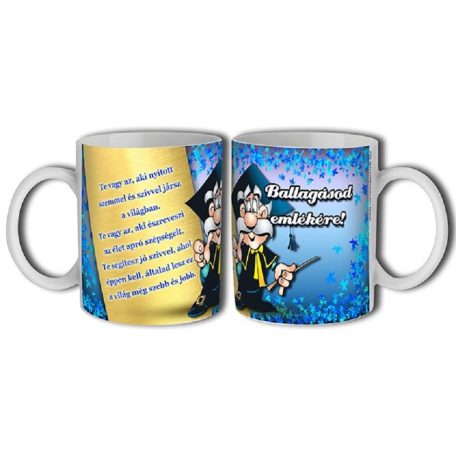 Bögre 300ml, Ballagásod emlékére New B193