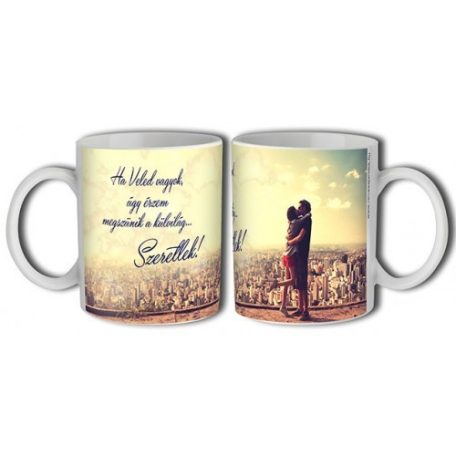 Bögre 300ml, Szeretlek városkép New B260