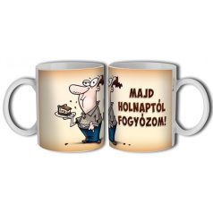 Bögre 300ml, Majd holnaptól fogyózom New B298