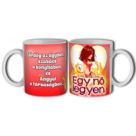 Bögre 300ml, Egy nő legyen... New B300