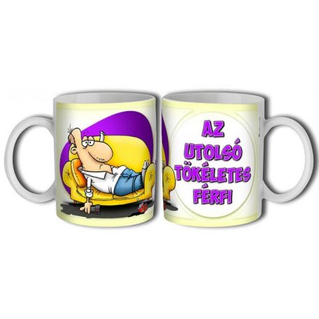 Bögre 300ml, Az utolsó tökéletesi férfi New B315