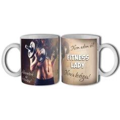 Bögre 300ml, Fitness Lady New B331
