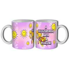 Bögre 300ml, Legszuperebb anya a világon New B340