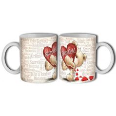 Bögre 300ml, Szeretlek New B360