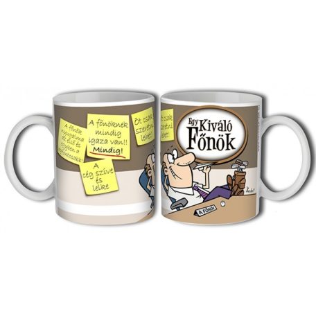 Bögre 300ml, Egy kiváló Főnök! New B368