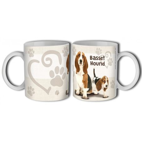Bögre 300ml, kutyás Baset hound New B385