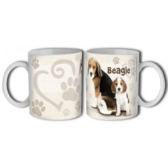 Bögre 300ml, kutyás Beagle New B386