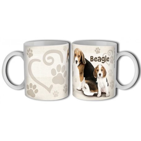 Bögre 300ml, kutyás Beagle New B386