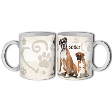 Bögre 300ml, kutyás Boxer New B388