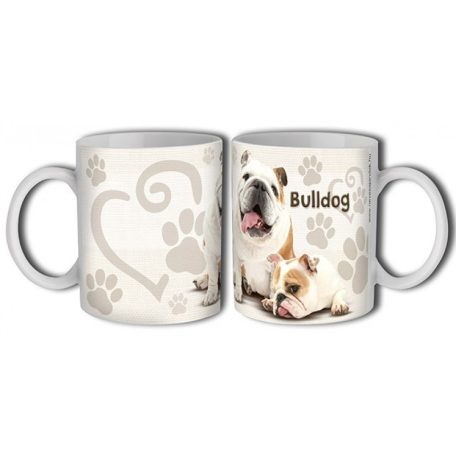 Bögre 300ml, kutyás Bulldog New B390