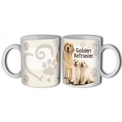 Bögre 300ml, kutyás Golden retriever New B396