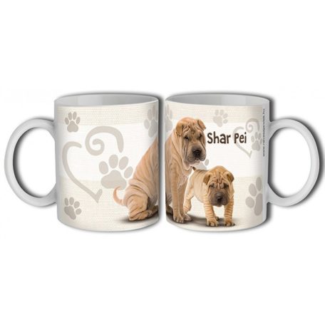 Bögre 300ml, kutyás Shar pei New B401