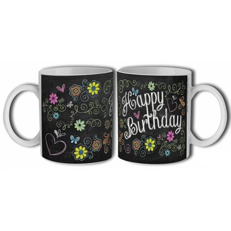 Bögre 300ml, Boldog szülinapot New B420