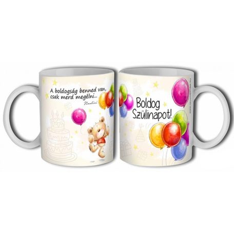 Bögre 300ml, Boldog szülinapot New B425