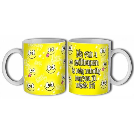 Bögre 300ml, Boldog szülinapot New B452