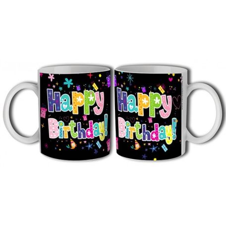 Bögre 300ml, Boldog szülinapot New B480