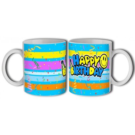 Bögre 300ml, Boldog szülinapot New B481