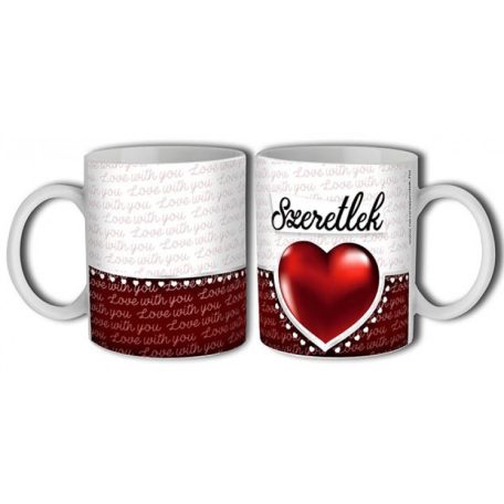 Bögre 300ml, Szeretlek New B513