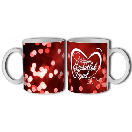 Bögre 300ml, Szeretlek New B514