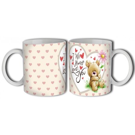 Bögre 300ml, Szeretlek New B517