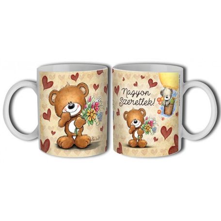 Bögre 300ml, Szeretlek New B519