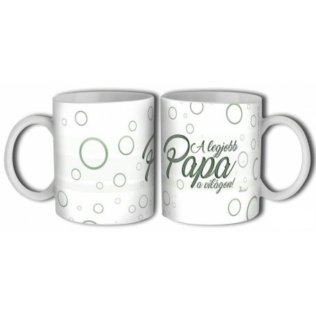 Bögre 300ml, A legjobb papa a világon New B528
