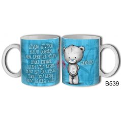 Bögre 300ml, Szeretlek B539