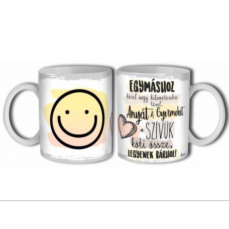 Bögre 300ml, Anyát és gyermekét B675