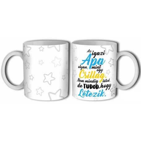 Bögre 300ml, Az igazi apa B685