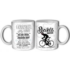 Bögre 300ml, Biciklis vagyok B696
