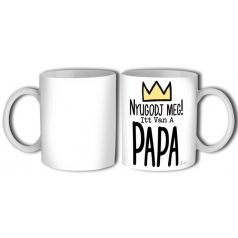 Bögre 300ml, Nyugdíj meg itt van Papa B715
