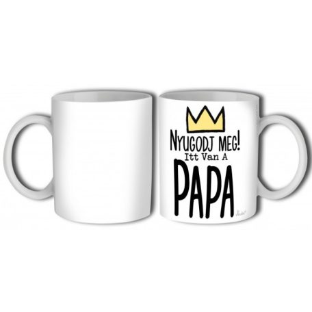 Bögre 300ml, Nyugdíj meg itt van Papa B715