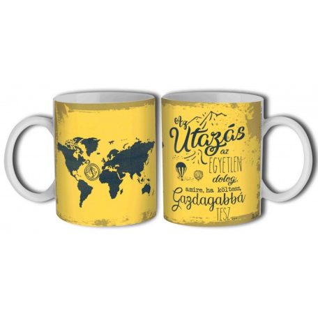 Bögre 300ml, Az utazás B764