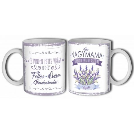 Bögre 300ml, Egy nagymama szívében B769