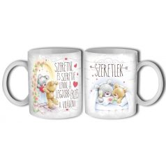 Bögre 300ml, Szeretni és szeretve lenni B778