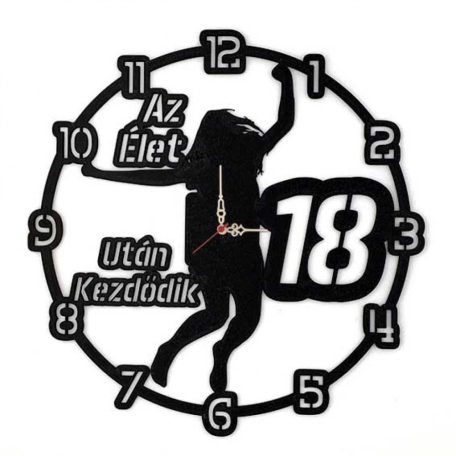 Falióra - Az élet 18 után kezdődik fekete csajos BO001