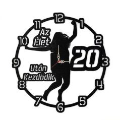 Falióra - Az élet 20 után kezdődik fekete csajos BO002