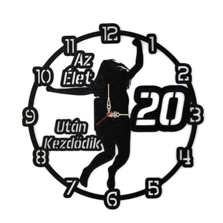 Falióra - Az élet 20 után kezdődik fekete csajos BO002