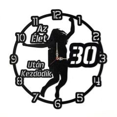 Falióra - Az élet 30 után kezdődik fekete csajos BO003