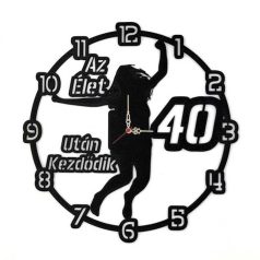 Falióra - Az élet 40 után kezdődik fekete csajos BO004