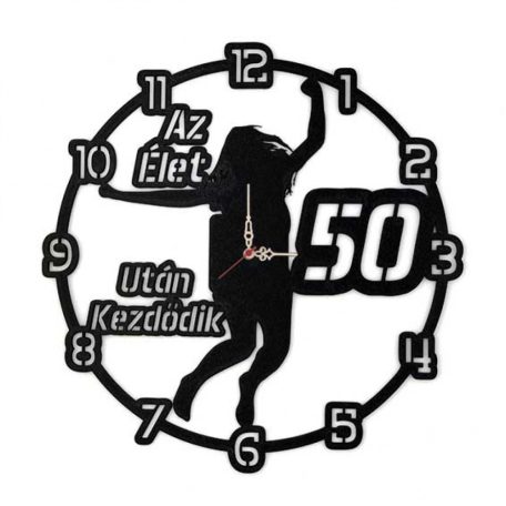 Falióra - Az élet 50 után kezdődik fekete csajos BO005