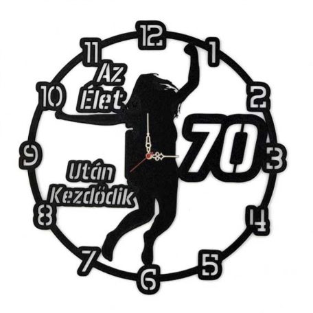 Falióra - Az élet 70 után kezdődik fekete csajos BO007