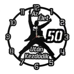Falióra - Az élet 50 után kezdődik fiú fekete BO012