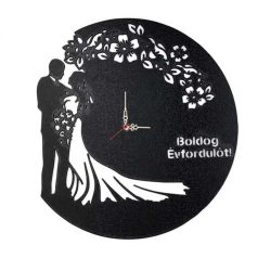 Falióra - Boldog évfordulót fekete BO018