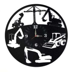 Falióra - Építkezős fekete BO031