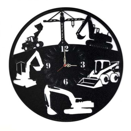 Falióra - Építkezős fekete BO031