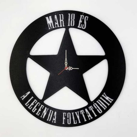 Falióra - Már 18 és a legenda folytatódik fekete BO054