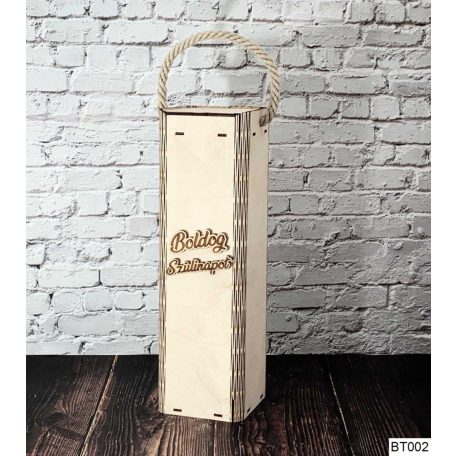 Bortartó doboz  - Boldog Szülinapot BT002