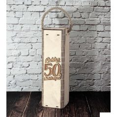 Bortartó doboz  - Boldog 50. Szülinapot BT007